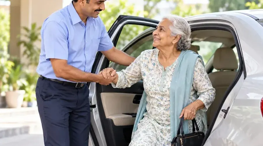 Experienced driver service for patients and seniors