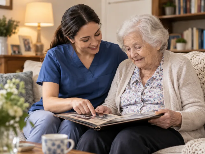 Alzheimer care support at home